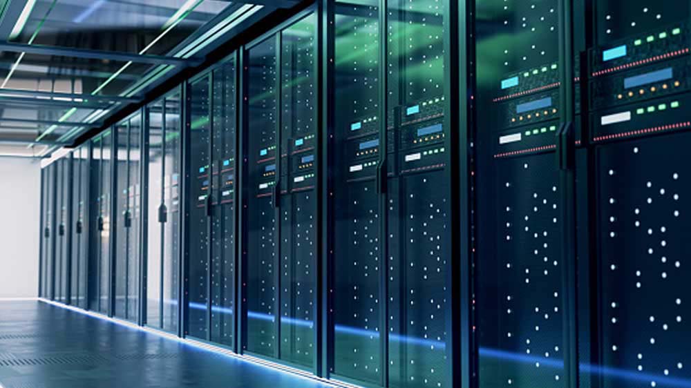 Inside look of a datacenter